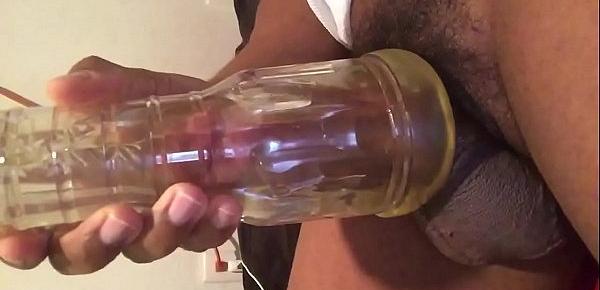  Busting 2 nuts back to back using my Fleshlight